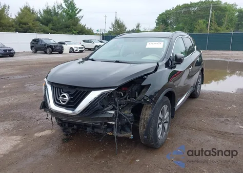 2016 Nissan Murano Sv из США, поврежденный, VIN 5N1AZ2MH2GN121384